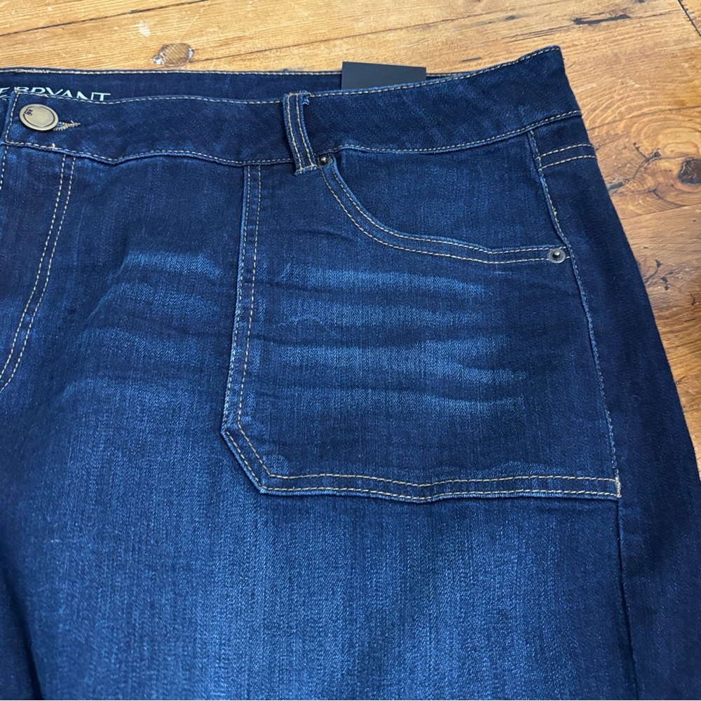 Lane Bryant Women's Jean Shorts - Deep Indigo - Picture 4 of 13